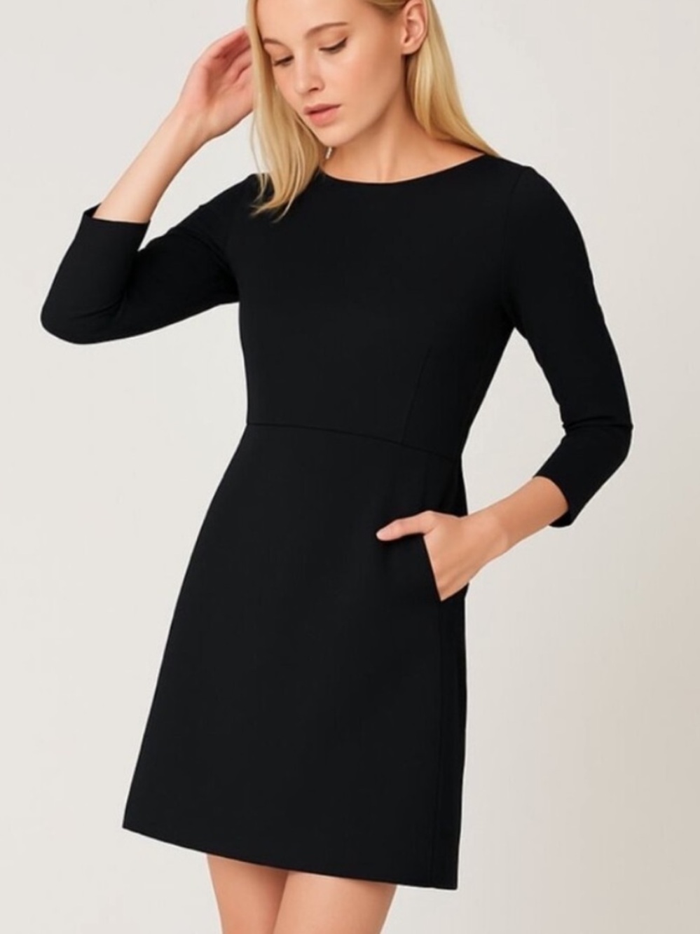 NWT Spanx Classic Black Perfect Shift Dress Size Medium